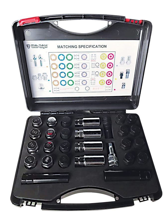 Wheel Lock Master Key Set - Storage